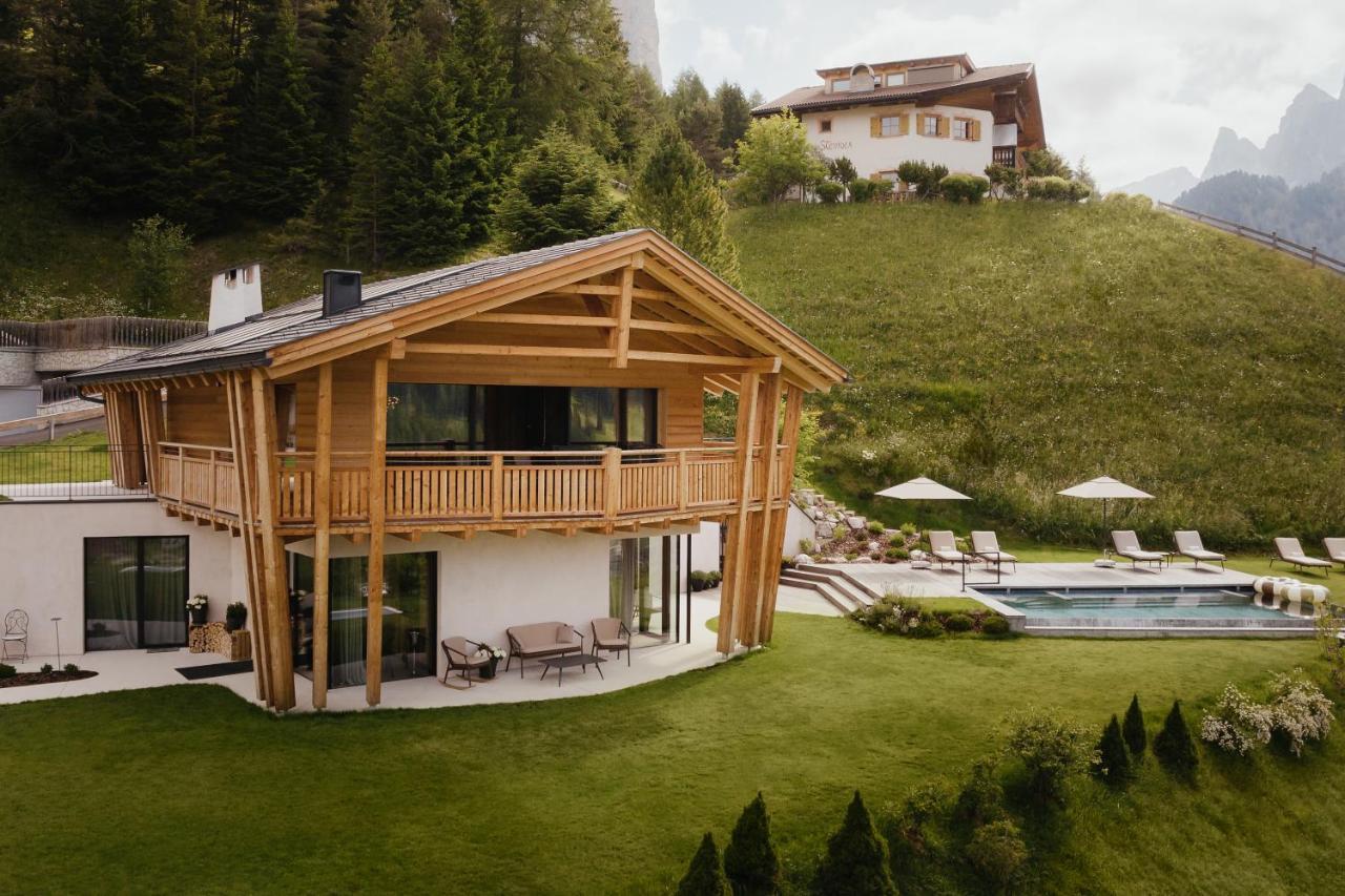 Luxury Spa Chalet Lum D'Or Sëlva Buitenkant foto