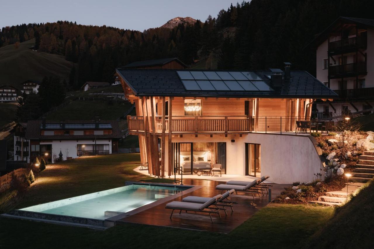 Luxury Spa Chalet Lum D'Or Sëlva Buitenkant foto