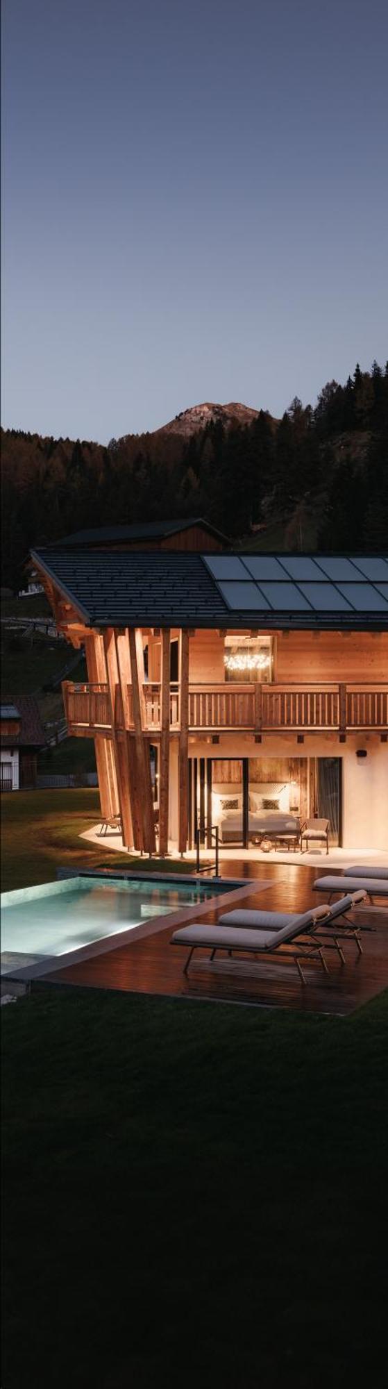 Luxury Spa Chalet Lum D'Or Sëlva Buitenkant foto